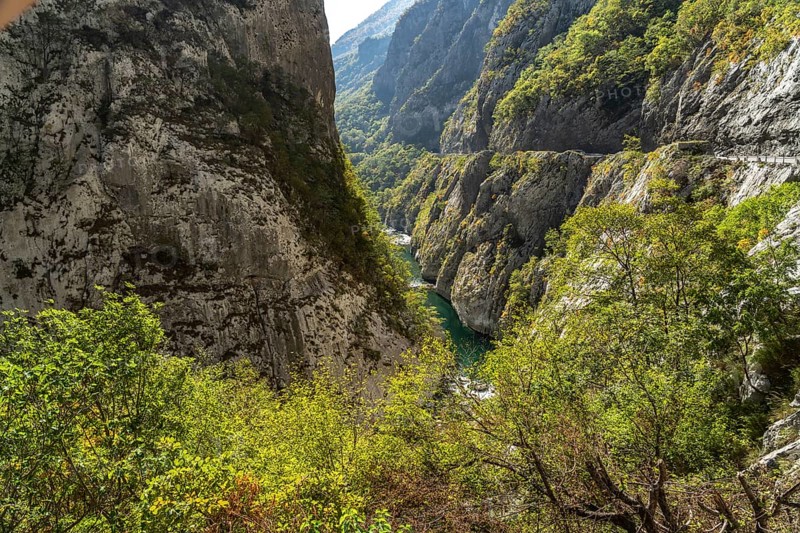 Moraca River Gorge near Kolasin