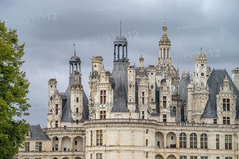 Chambord Castle in the Loire Valley