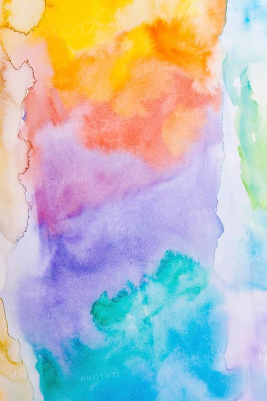 Abstract coloured aquarelle background