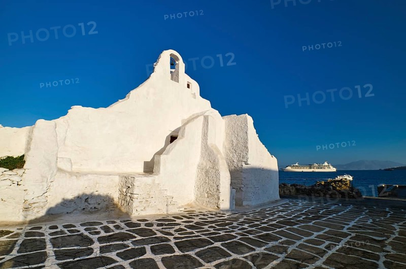 Famous tourist landmark of Greece