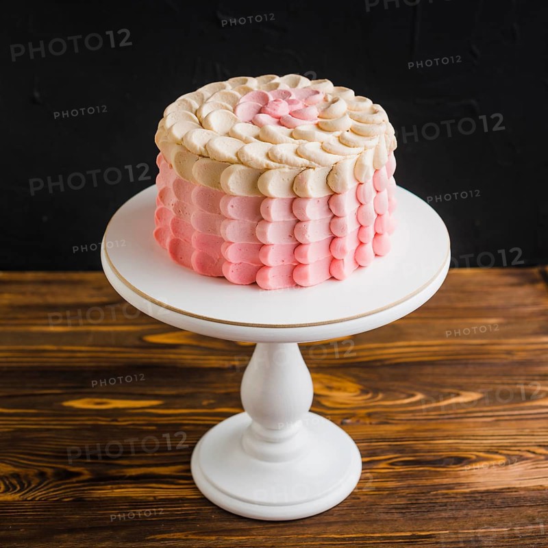 Delicious cake cakestand