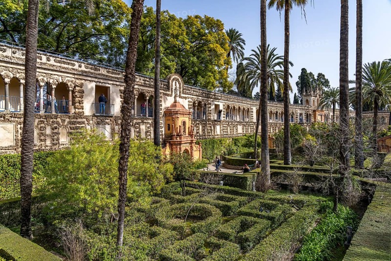 The Gardens of the Royal Palace Alcazar