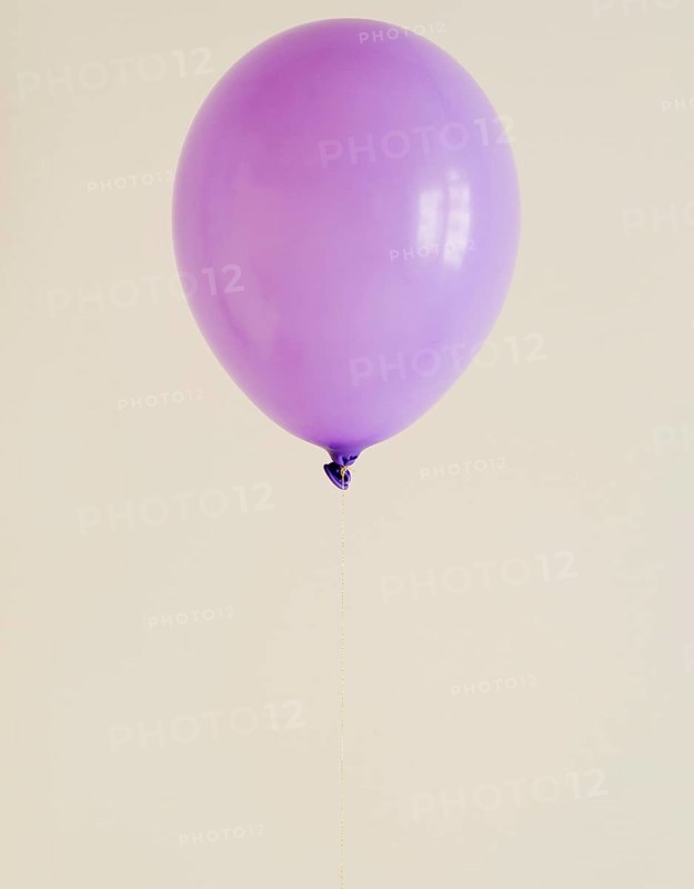 Purple balloon with