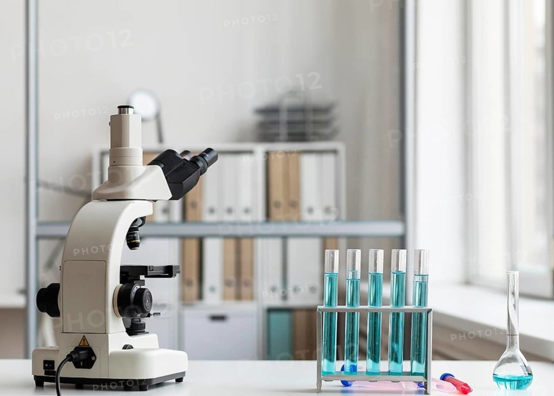 Arrangement microscope tubes