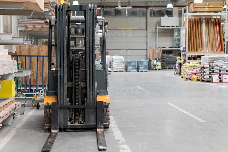 Logistic center forklift