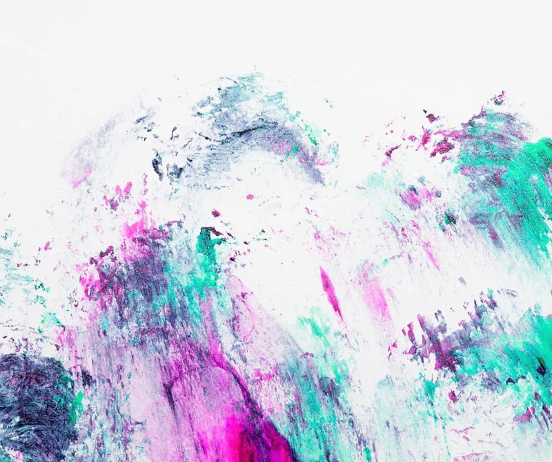 Smudged messy abstract nail polish backdrop