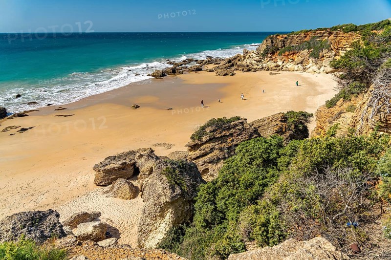The Calas de Roche beach coves near Conil de la Frontera