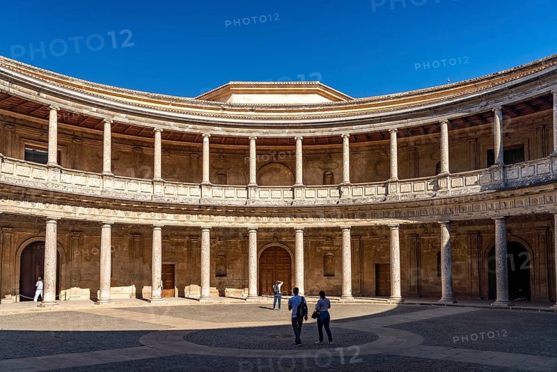 Courtyard of the Palace of Charles V