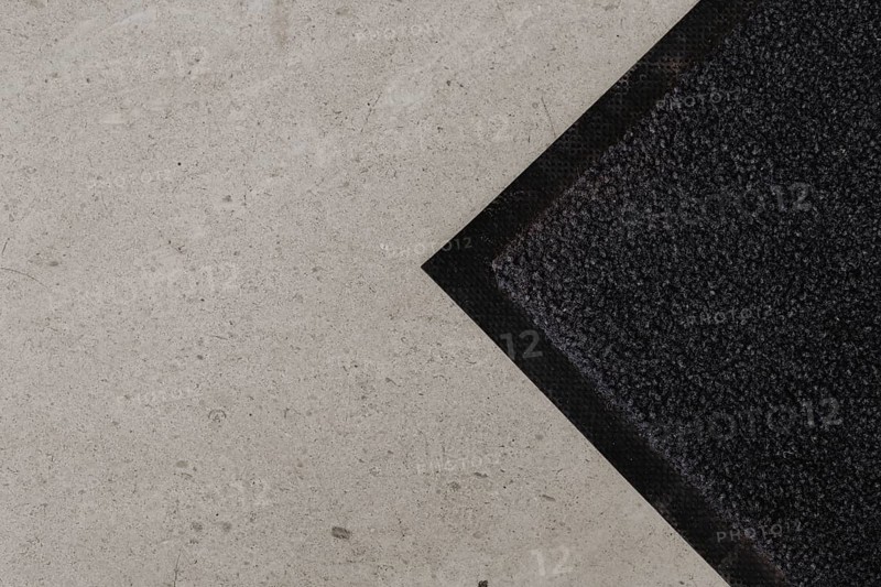 Floor with doormat