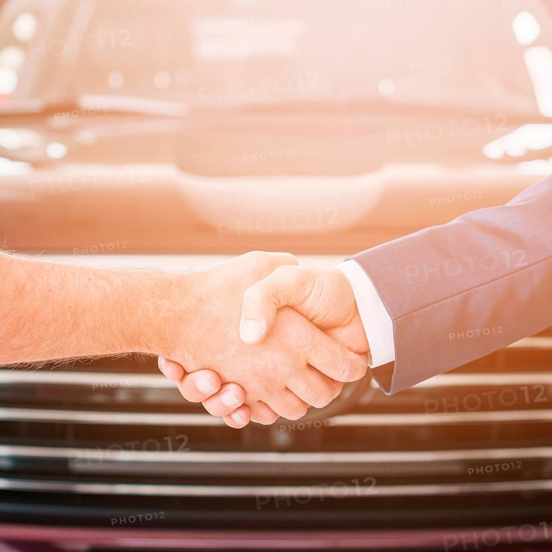 Handshake car dealership