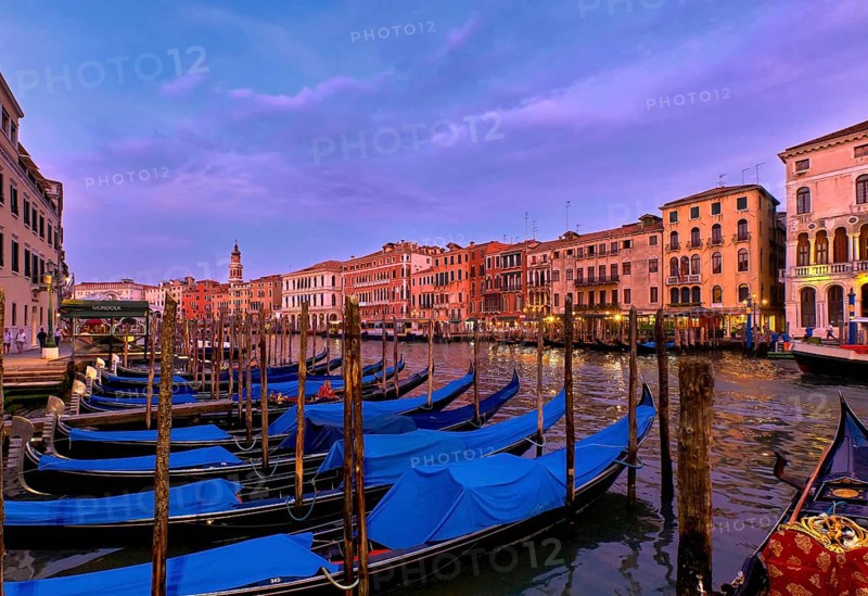 Sunset view of Grand Canal