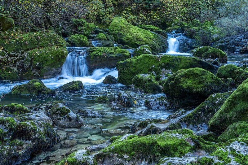 Waterfall on the Crnojevic River near Rijeka Crnojevica