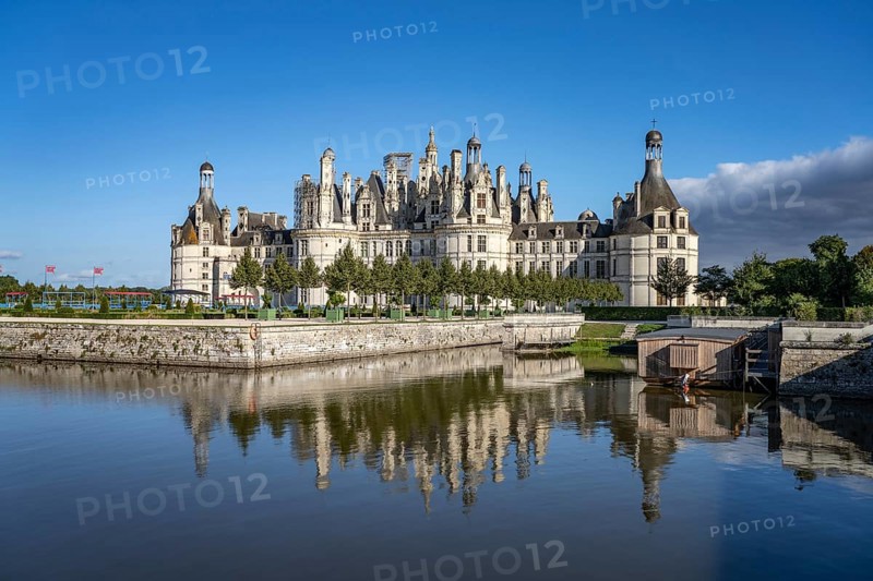 Chambord Castle in the Loire Valley