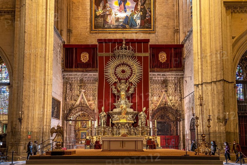Silver altar