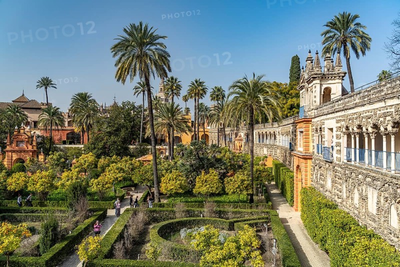 The Gardens of the Royal Palace Alcazar