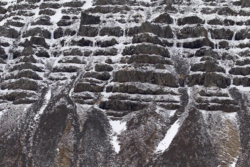 Talus cones and scree