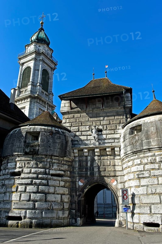 City gate Baseltor with StUrsenturm