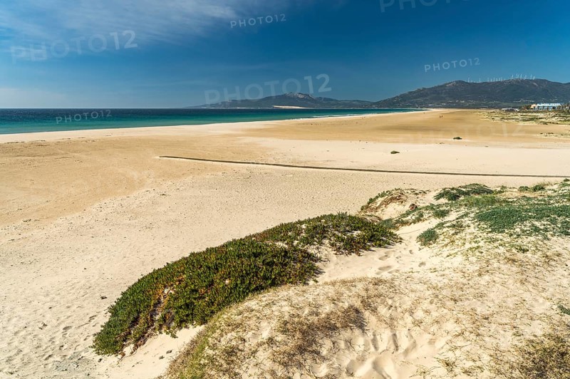 Playa de Los Lances beach in Tarifa