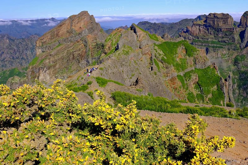 Berge am Pico Arieiro 1818 m