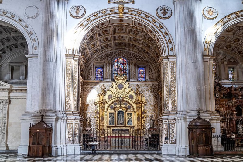 Interior of the Cathedral in Granada