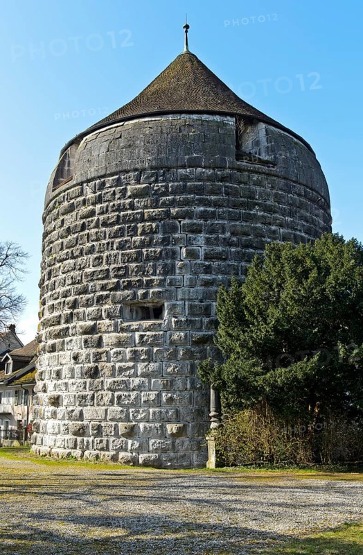 Riedholz tower of the baroque city fortification Riedholzschanze
