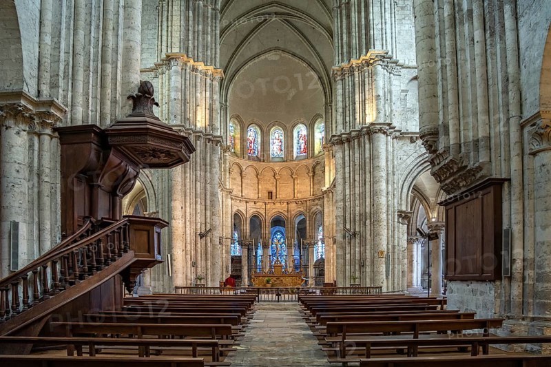 Interior of the Church of Saint-Nicolas