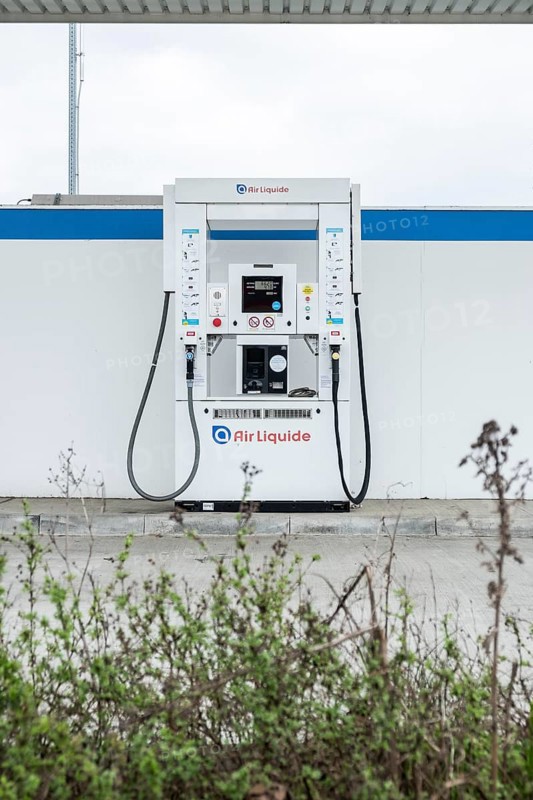 Hydrogen filling station in Duesseldorf