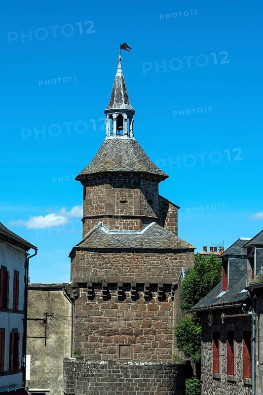 Belfry of Besse and Saint-Anastaise village