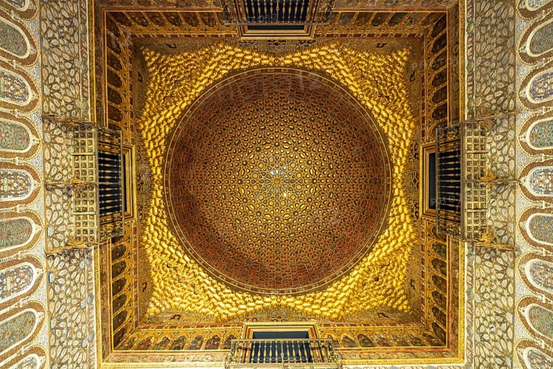 Dome in the Ambassadors' Hall Salon de Embajadores