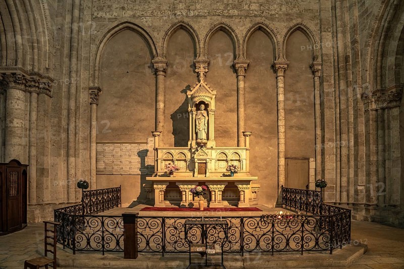 Interior of the Church of Saint-Nicolas