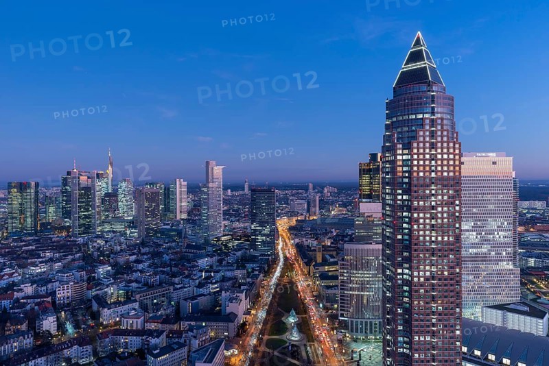 Skyline and Messeturm