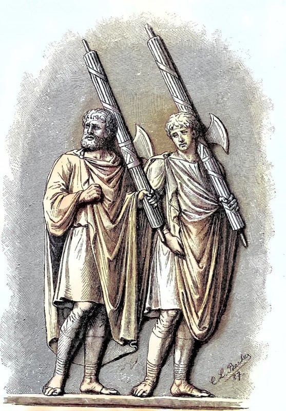Relief of two lictors