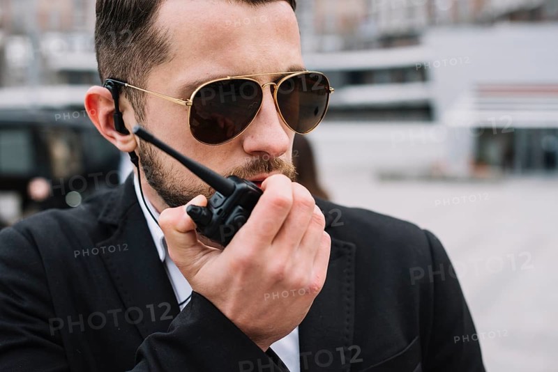 Close up professional safeguard