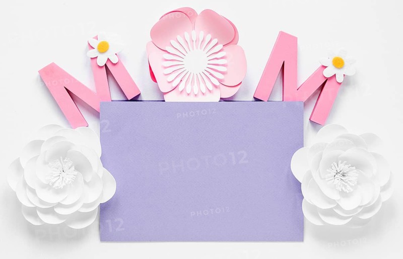 Flat lay mother s day celebration