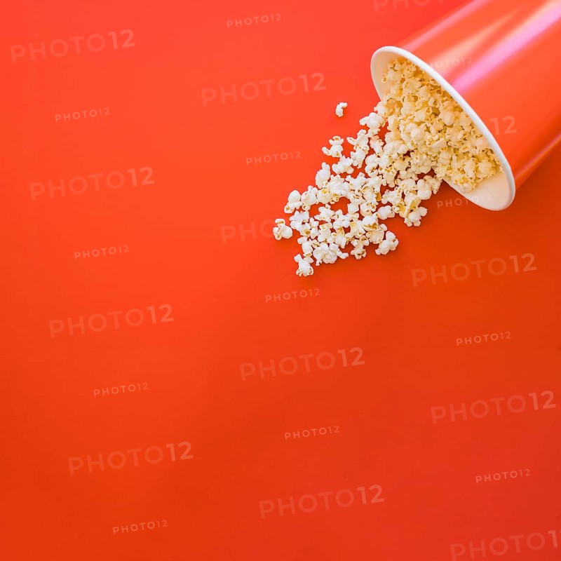 Bucket popcorn with space left