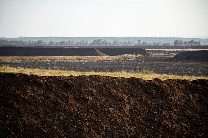 Peat cutting