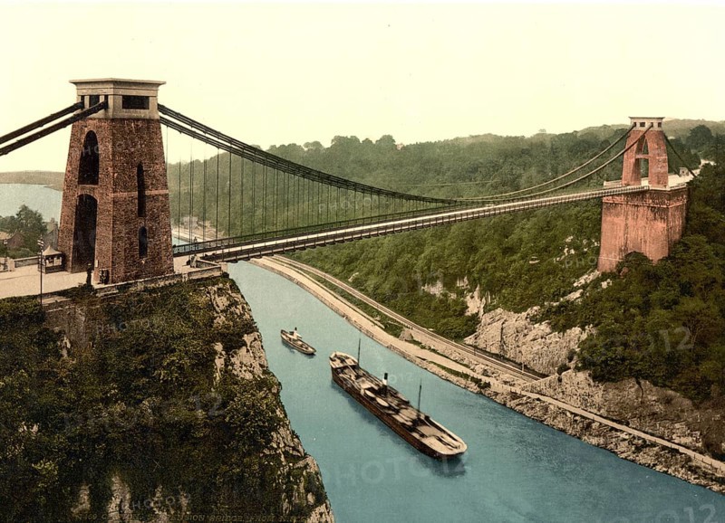 Clifton Suspension Bridge is a chain bridge over the River Avon in Bristol in South West England