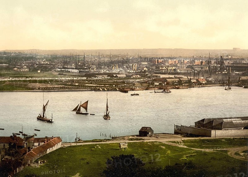 The dock yard of Chatham