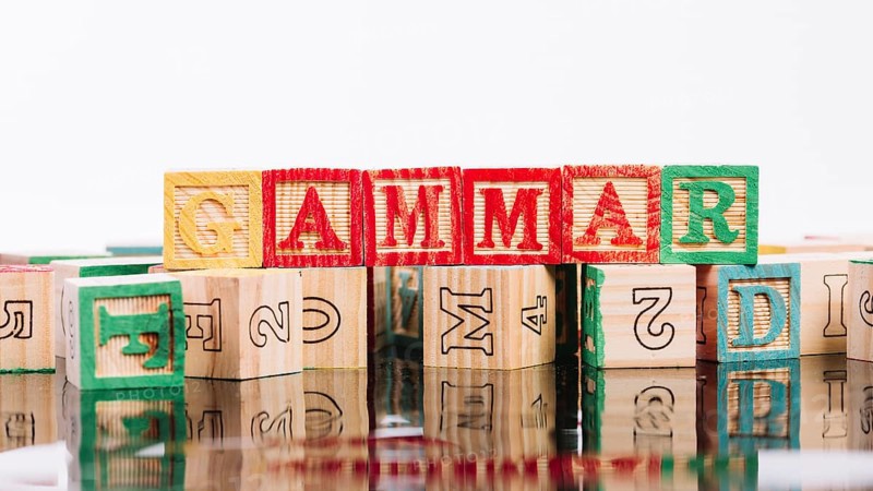Set colourful cubes with letters