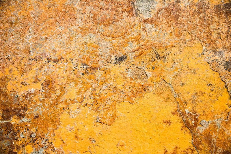 Yellow stone textured background