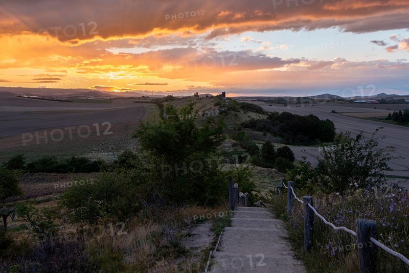 Sunset at the Teufelsmauer