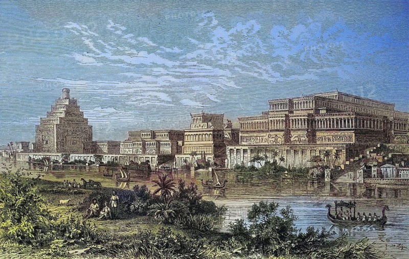 Assyrian Royal Palace in Nineveh