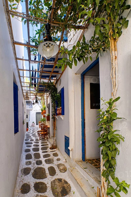 Classic and traditional narrow streets