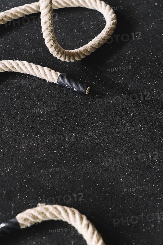 Rope gym floor