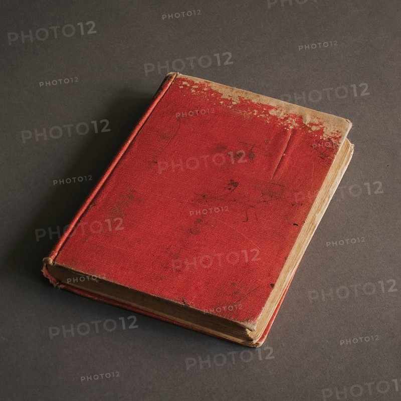 Red vintage book