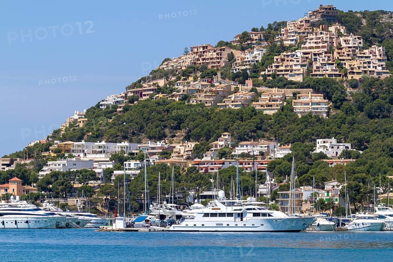 Yachts in the marina