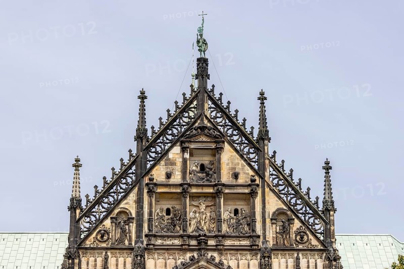 Detail Catholic Cathedral StPaulus-Dom