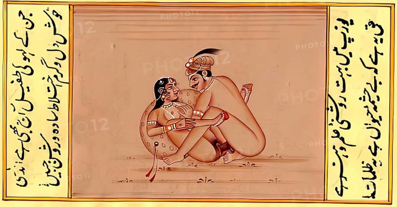 Depiction of an erotic scene