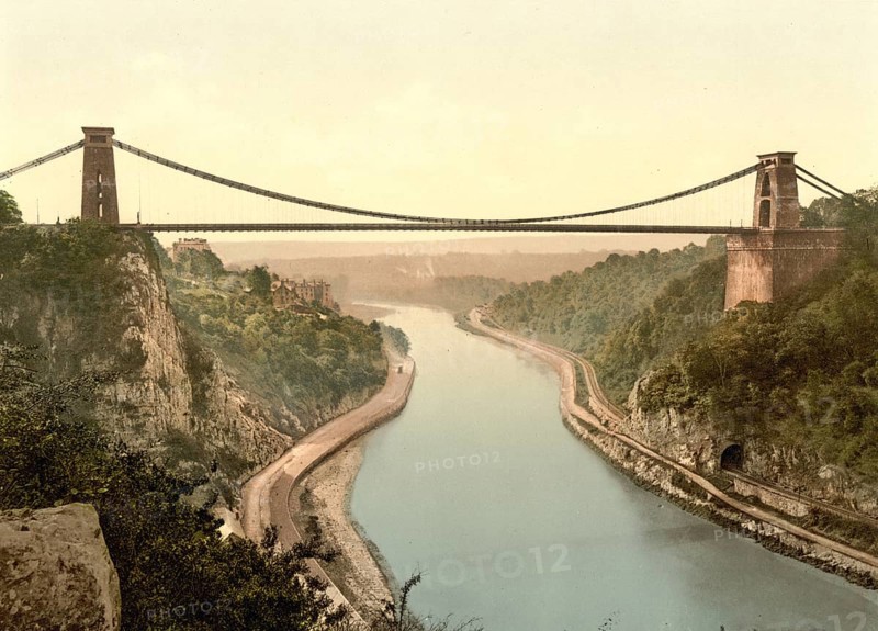 Clifton Suspension Bridge is a chain bridge over the River Avon in Bristol in South West England