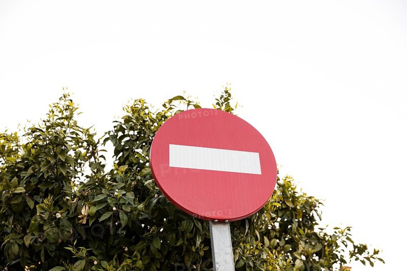 Stop sign light background